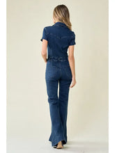 Load image into Gallery viewer, Bella&#39;s Bellbottom Denim Jumpsuit
