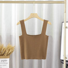 Load image into Gallery viewer, Jessie Knit Crop Top
