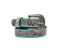 Load image into Gallery viewer, Canyon Shadow Hand-tooled Belt
