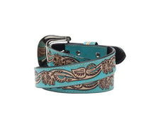 Load image into Gallery viewer, Canyon Shadow Hand-tooled Belt
