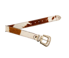 Load image into Gallery viewer, Whoop Hairon Leather Belt
