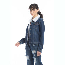 Load image into Gallery viewer, Addilyn Fleece Lined Denim Jacket
