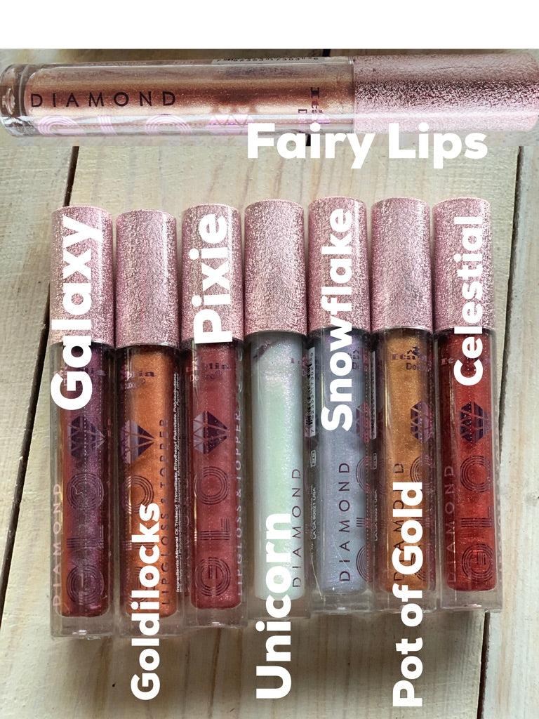 Diamond Glow Lip Gloss and Topper