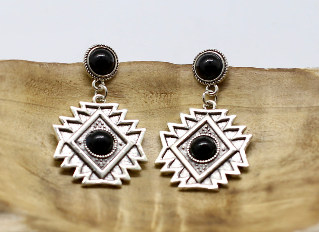 Western Style Dangle Earrings