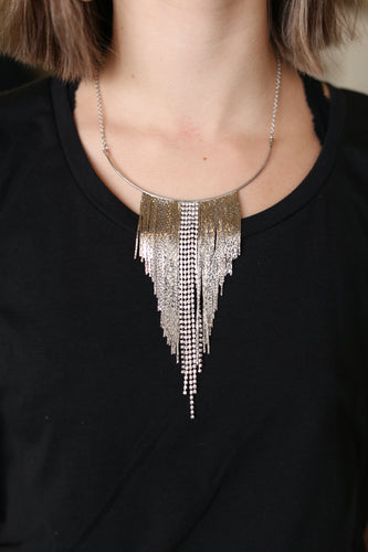 RIRI Rhinestone Fringe Necklace Set – ARTEMIS THE BOUTIQUE