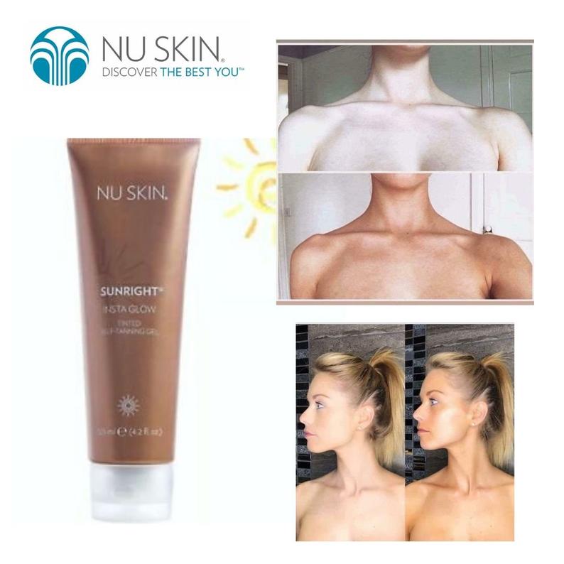 NU SKIN top SUNRIGHT